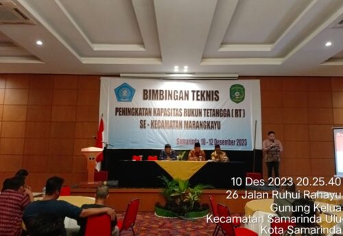 bimtek peningkatan kapasitas RT (Rukun Tetangga)